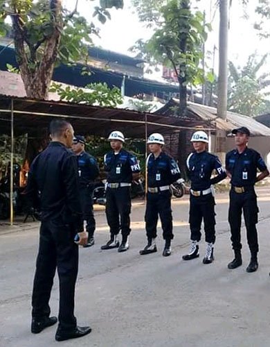 Jasa keamanan Satpam